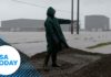 Flood In Cypremort Point From Tropical Depression Barry