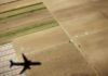 Airplane flying