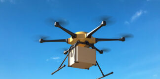 Drone WIth A Package
