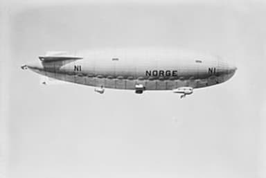 Alberto Nobile’s N-1 Airship He Named Norge (1926)