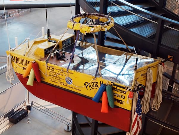 Double Eagle II Gondola at Smithsonian National Air and Space Museum
