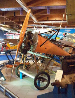 Heavier Than Air Flight 1918 Culmination of the Struggle Fokker D.VIII at Caproni Museum