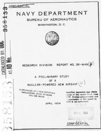 Preliminary Study Into Nuclear Powered Airships