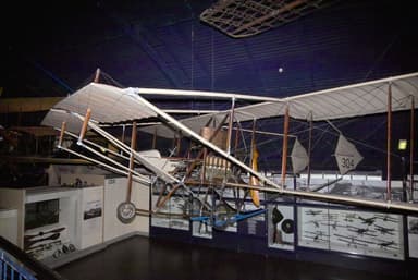 The Second Cody V biplane on Display at the Science Museum, London