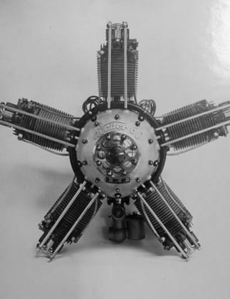 Walter Five-Cylinder, Air-Cooled, Radial Engine
