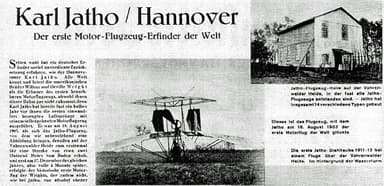 ‘The First Motor Aircraft Invention in the World’