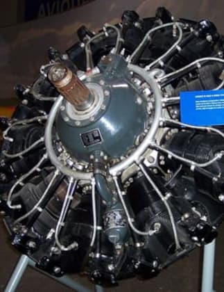 Curtiss-Wright R-1820 Cyclone Radial Engine