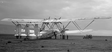 Handley Page H.P.42 ‘Hanno’ Ready for Take-Off (1931)